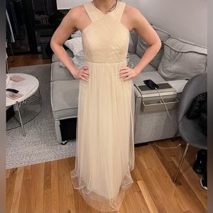 Revelry Champagne Aria Tulle Bridesmaid Dress